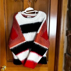 Cinq a Sept | Bright, Warm, Boxy Sweater | Size M